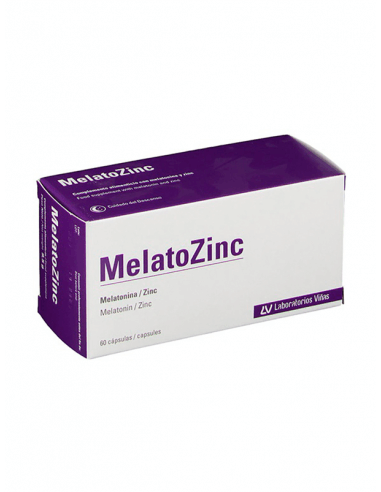 MelatoZinc 1 mg 60 Cápsulas
