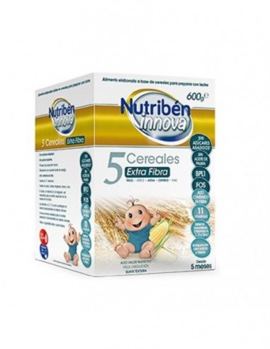 Nutribén Innova 5 Cereales Extra Fibra 600 g