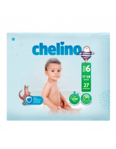 Pañal infantil Chelino fashion & love t- 6 (17 - 28 kg) 27 p