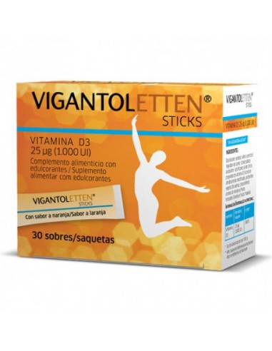 Vigantoletten Vitamina D3 Sticks 30 Unidades