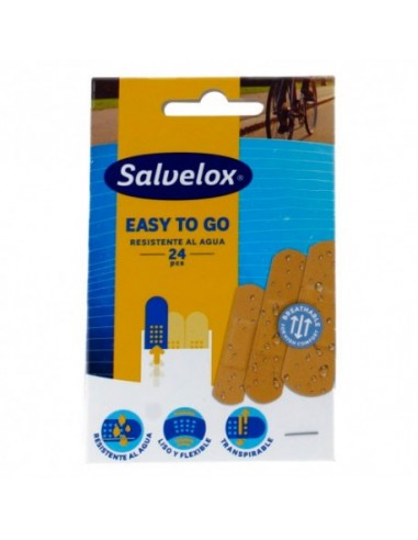 Salvelox Easy To Go Resistentes Al Agua 24 Unidades