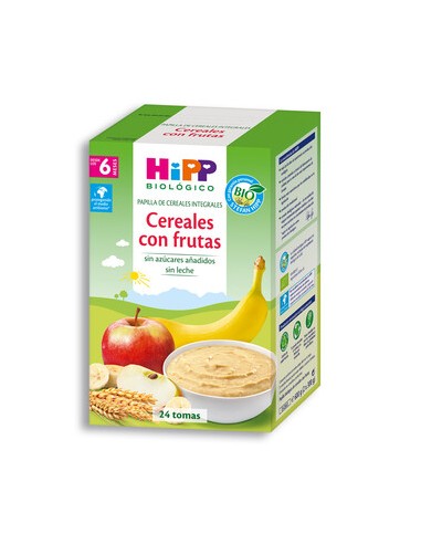 Hipp Bio Papilla Cereales Integrales con Frutas 600 gr