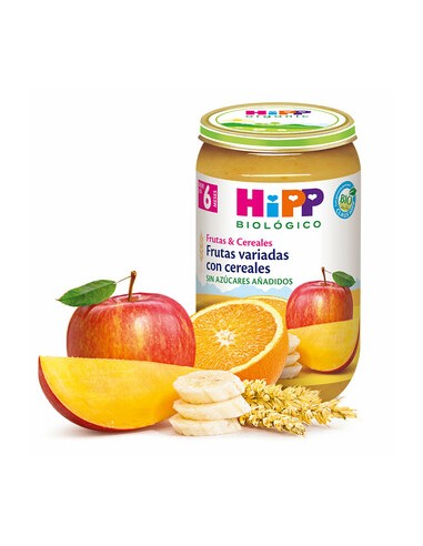 Hipp Potito Bio Frutas variadas con cereales 190 gr.