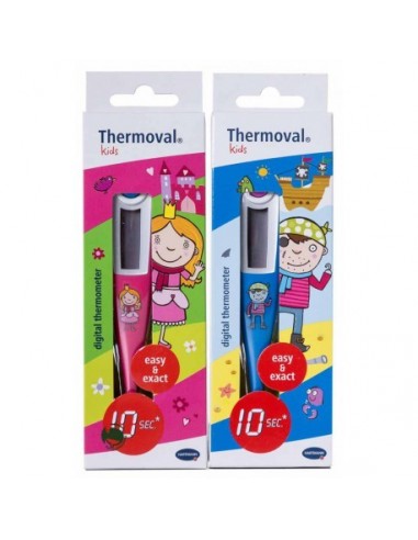 Termometro Digital Thermoval rapid medicion rapida kids colores