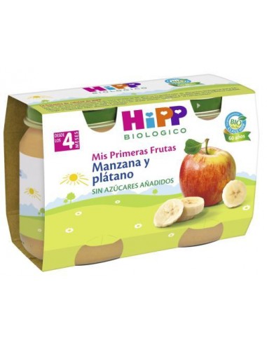 Hipp Bio Potito Manzana y Platano  2 x 125 g