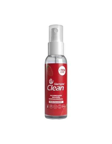 Siempre Clean Spray antiséptico Fresa 60 ml