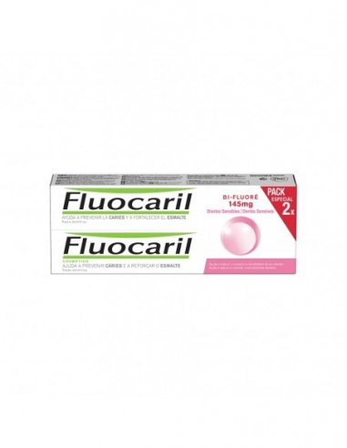 Fluocaril Bifluore Dientes Sensibles 2x75 ml
