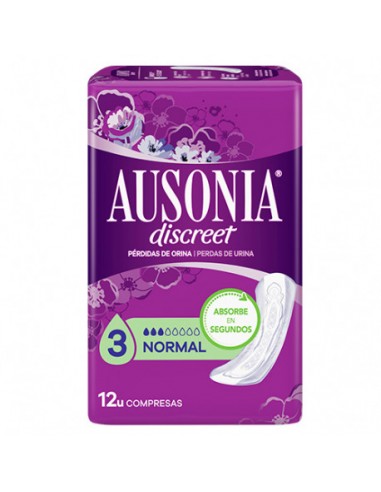 Ausonia Discreet Normal 12 unidades