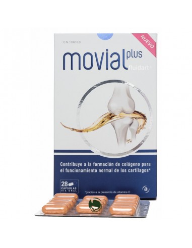 Movial Plus Fluidart, 28 cápsulas