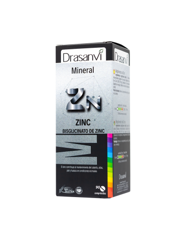 Drasanvi Bisglicinato de Zinc 90 comprimidos