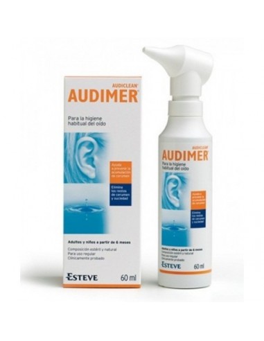 Farmacia Fuentelucha  Audimer solución limpieza oídos, 60ml