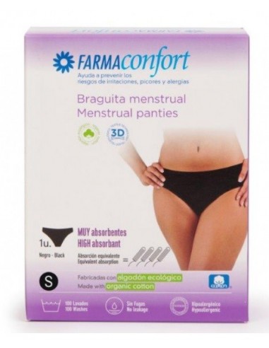 Braga Menstrual Farmaconfort 1 unidad Talla S