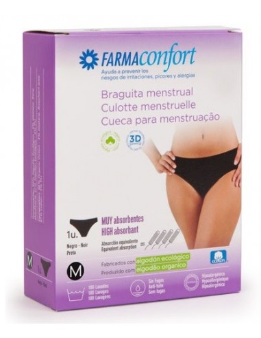Farmacia Fuentelucha  Braga Menstrual Farmaconfort 1 unidad Talla M