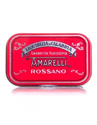 Amarelli Regaliz Spezzatina caja lata roja 40 g