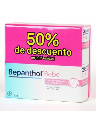 Farmacia Fuentelucha  Bepanthol Pomada Protectora Bebe Duplo 2x50g