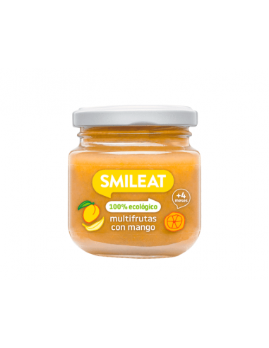 Smileat Potito Multifrutas con Mango Ecológico 130g