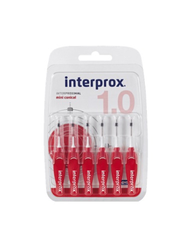 Interprox Mini Conical 1.0mm 6 Uds