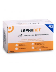 Farmacia Fuentelucha  Lephanet 30 toallitas limpiadoras ojos + 12 gratis