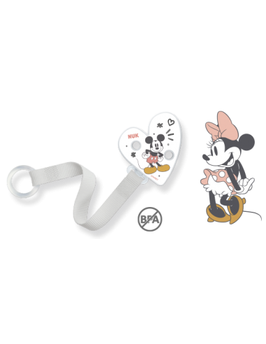 NUK Cinta Sujeta Chupetes Mickey