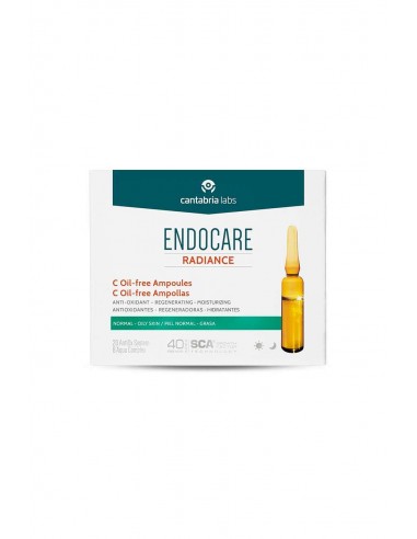 Endocare Radiance C Oil-free 10 Ampollas Piel Normal-Grasa