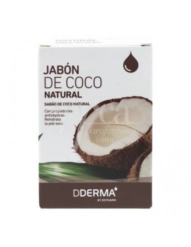 Dderma Jabón De Coco Natural 100 gr