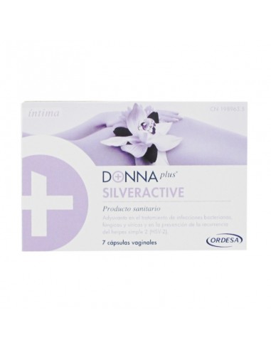 DonnaPlus SilverActive 7 capsulas vaginales