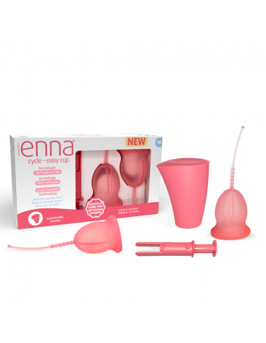 Enna Cycle Easy Copa Menstrual talla M con aplicador