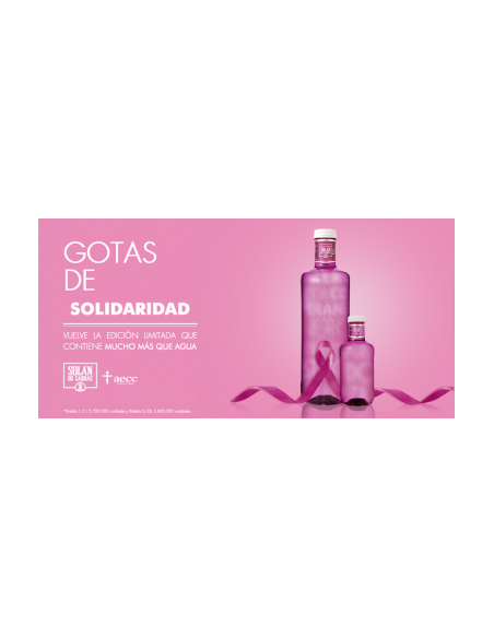 Farmacia Fuentelucha  Solán de Cabras Botella Rosa 500 ml