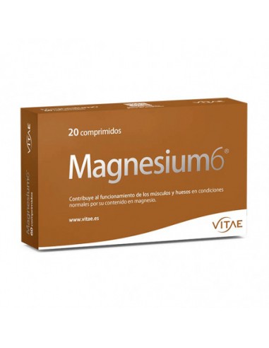 Vitae Magnesium 6 20 comprimidos