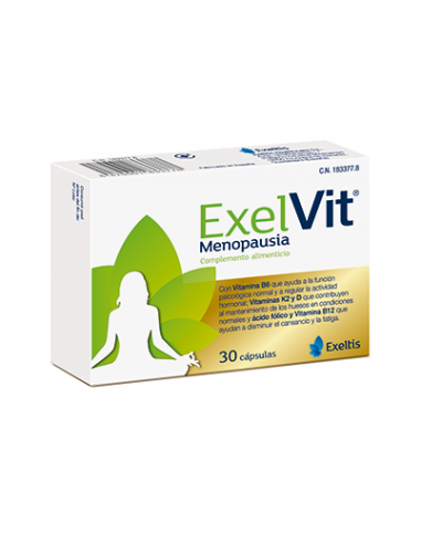 Exelvit Menopausia 30 capsulas