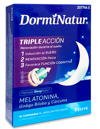 DormiNatur Triple Acción 30 Comprimidos
