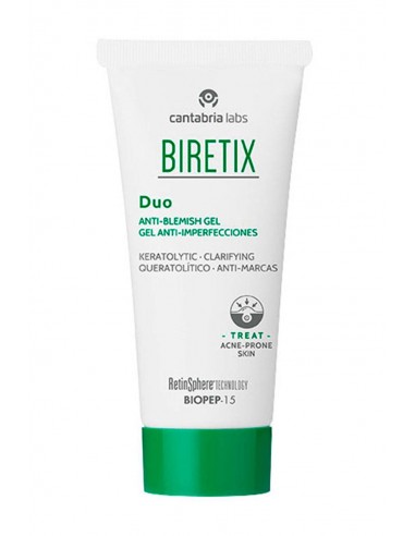 Biretix Duo gel anti-imperfecciones 30 ml+ gel limpiador 75ml