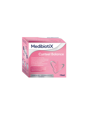 Heel Medibiotix Cysteel Balance 28 Sobres