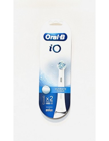 Oral B Pack 2 cabezales IO Ultimate Clean