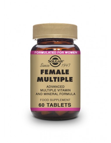 Female Multiple Solgar 60 Comprimidos