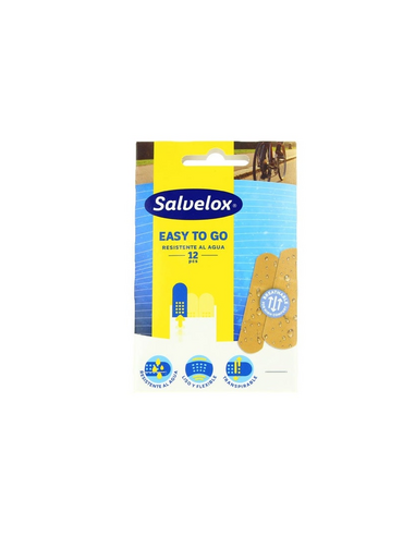 Salvelox Easy To Go Resistentes Al Agua 12 Unidades