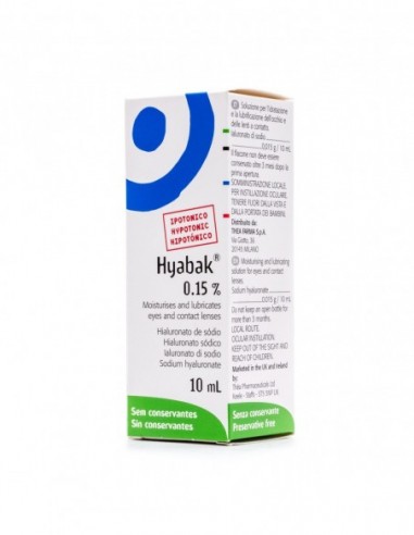 Hyabak Solucion 10 ml