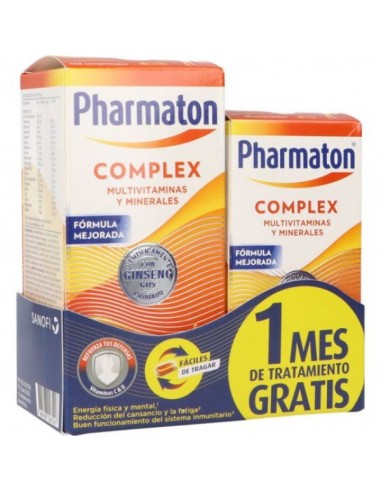 Pharmaton Complex 100 comprimidos+30 comprimidos de regalo