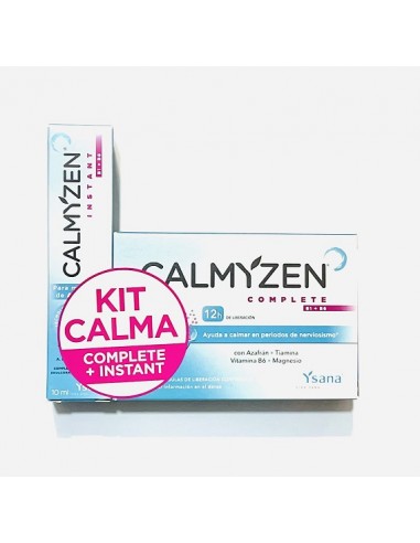 Pack Calmyzen Complete 30 cápsulas + Instant spray 10 ml