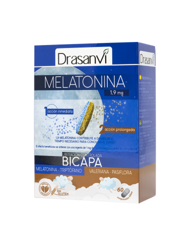 Drasanvi Melatonina Bicapa 60 Comprimidos