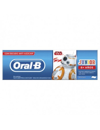 Oral-B Pasta Dental Star Wars Junior +6 años 75 ml