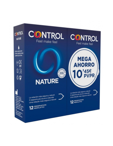 Control Nature Preservativos Pack 2x12 Uds