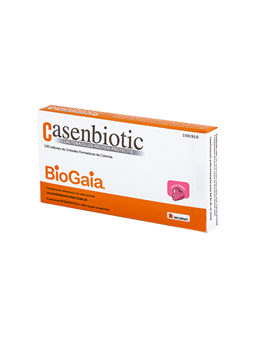Casenbiotic 10 Comprimidos Sabor Fresa