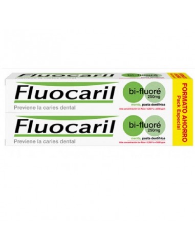 Fluocaril Bi-Fluoré Menta Pasta Duplo 2x125ml