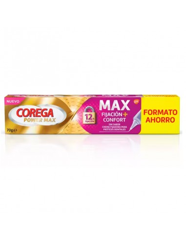 Corega Power Max Fijación+Confort 70 g