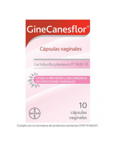 GineCanesflor 10 capsulas vaginales