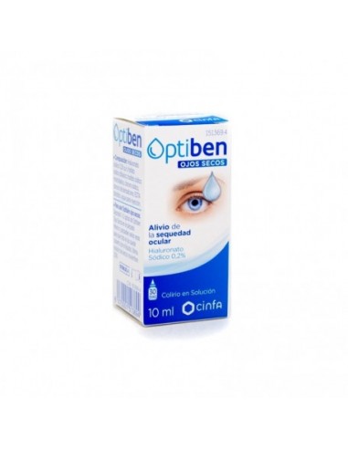Optiben Colirio ojos secos 10 ml