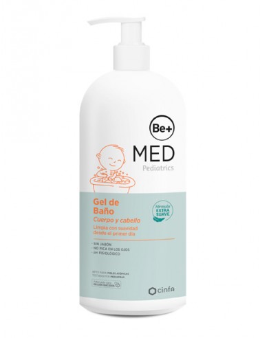 Be+ Med Pediatrics Gel de Baño Cuerpo y Cabello 500ml