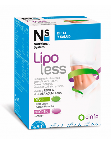 NS Lipo less Adelgazar Cinfa 60 comprimidos