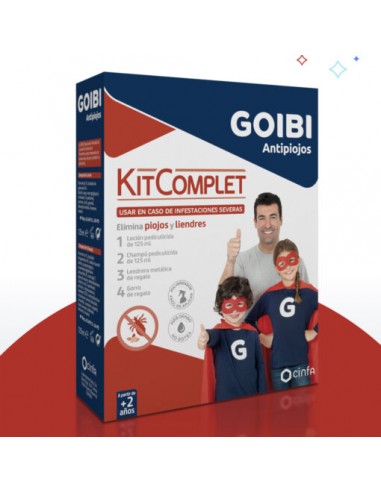 Goibi Antipiojos Kit Complet Loción 125ml + Champú 125ml